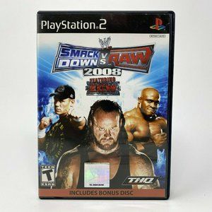WWE SmackDown vs. Raw 2006 Featuring ECW (PlayStation 2 PS2) CIB, With Manual